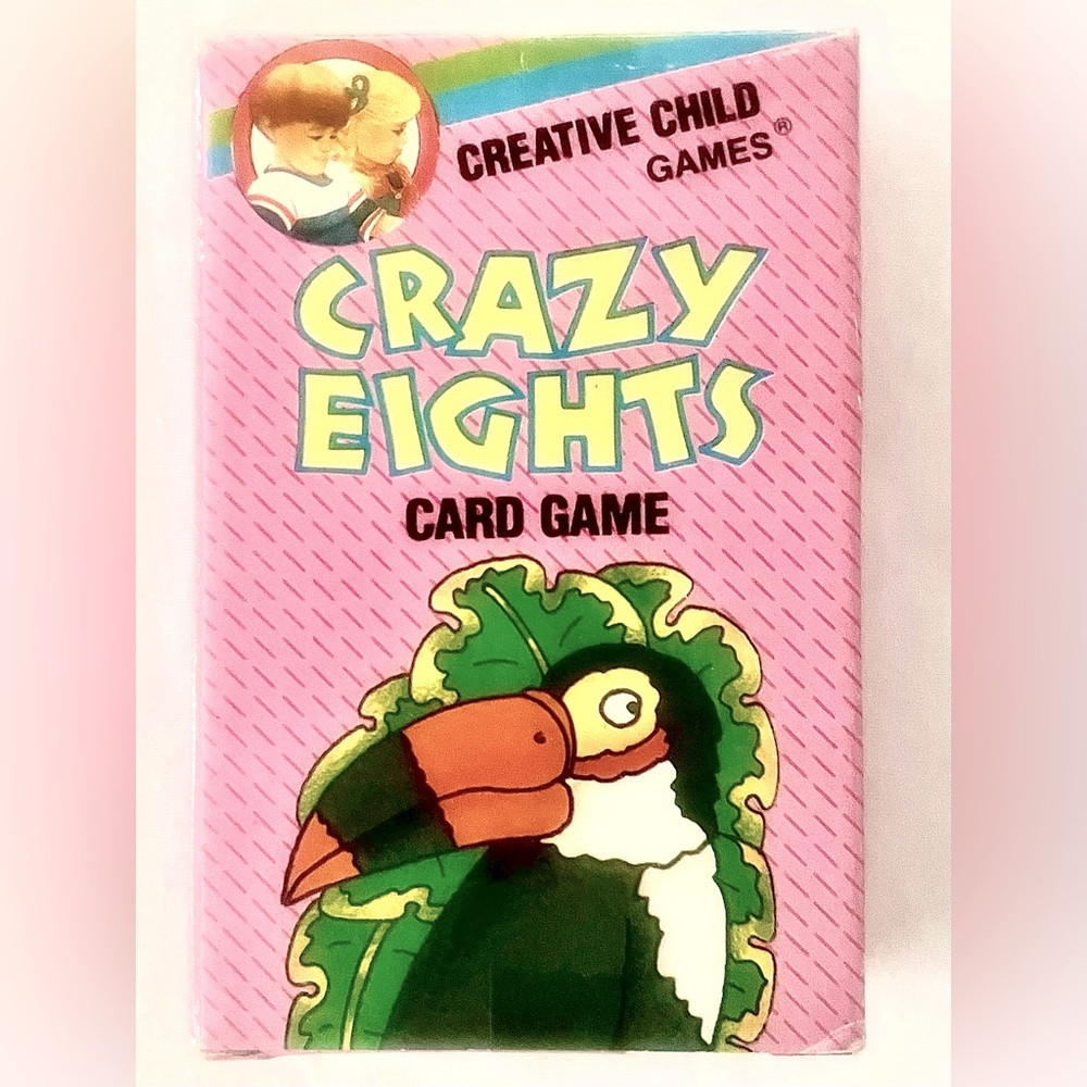 VINTAGE DECK OF “CRAZY EIGHTS” CARD GAME…